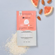 LaSaponaria jemné vyživující mýdlo na ruce v prášku Grapefruit a mandle 25 g