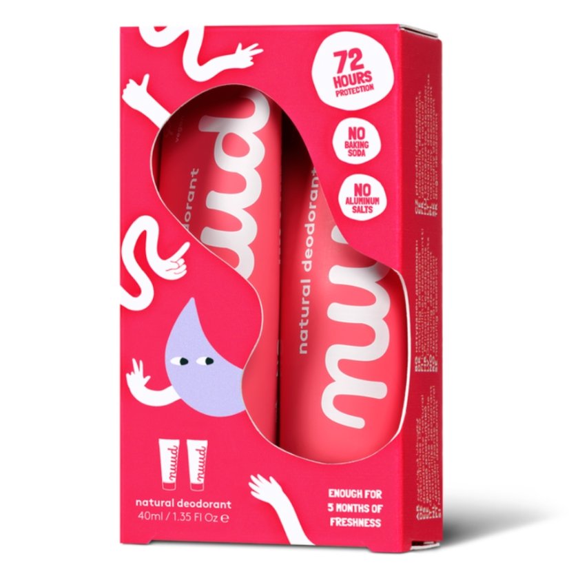 Nuud Podpažní deodorant v pastě smarter 2x20ml