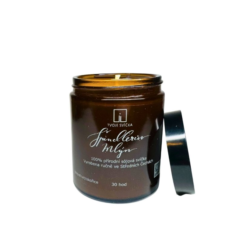 Tvoje svíčka vonná svíčka ve skle Špindlerův mlýn