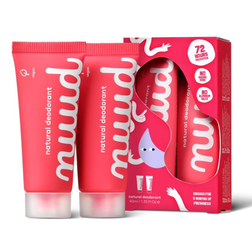 Nuud Podpažní deodorant v pastě smarter 2x20ml