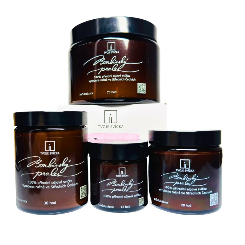 Tvoje svíčka vonná svíčka ve skle Boubínský prales