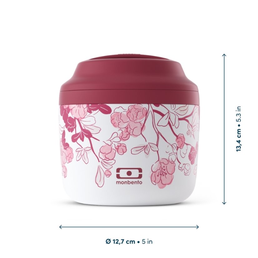 Monbento Nerezový termobox na jídlo Element Graphic
