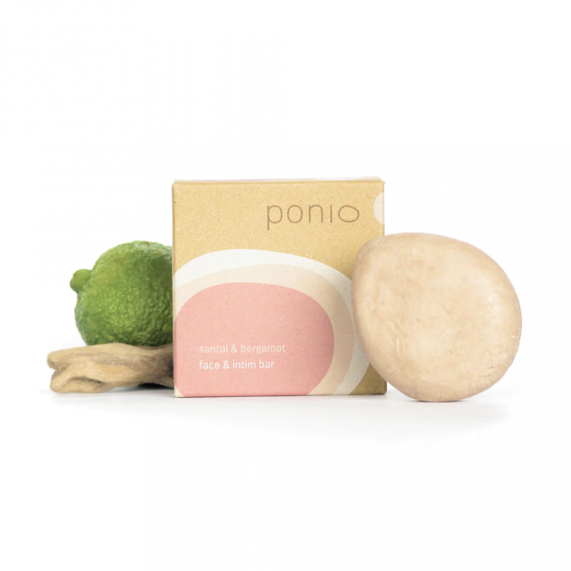 Ponio Face & intim bar Santal & bergamot
