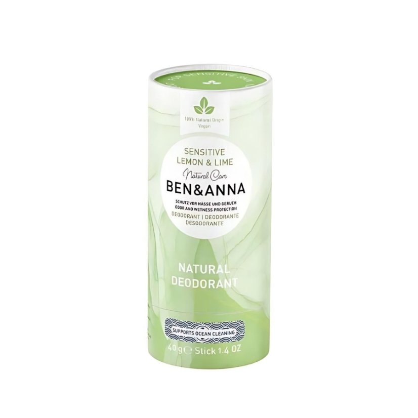 Ben & Anna Tuhý deodorant Sensitive Citrón a limetka 40g