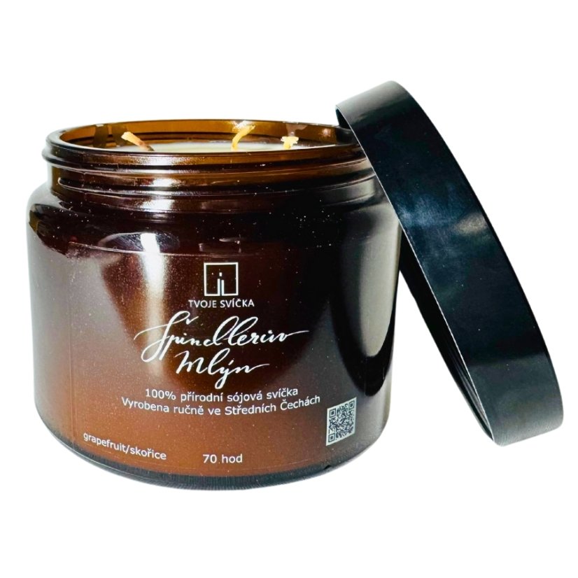 Tvoje svíčka vonná svíčka ve skle Špindlerův mlýn