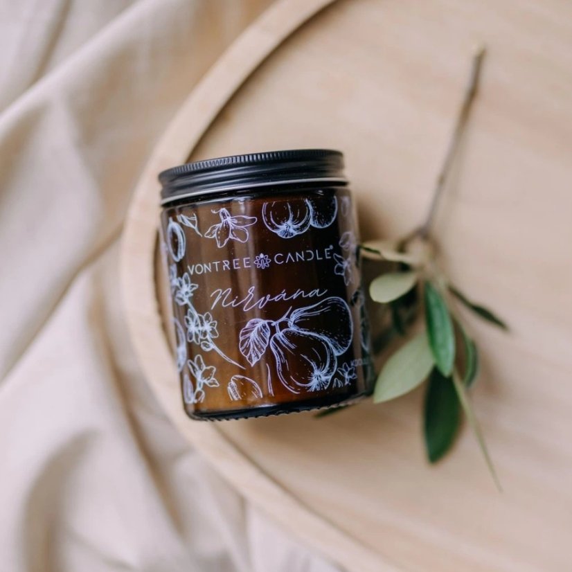 Vontree Candle Sójová vonná svíčka Nirvána 180 ml