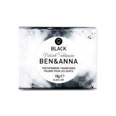 Ben & Anna Zubní prášek pro bělení zubů s aktivním uhlím 15 g