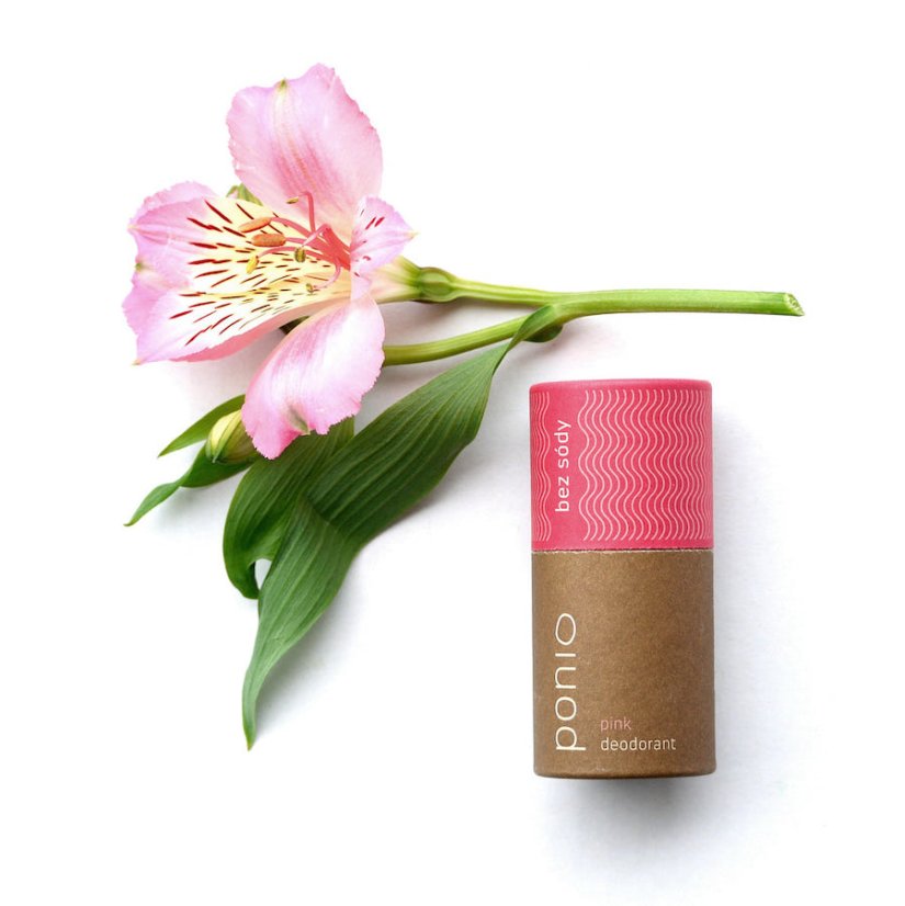 Ponio přírodní tuhý deodorant Pink
