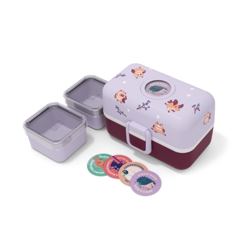 Dětský obědový bento box na jídlo Tresor Graphic Monbento