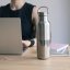 Klean Kanteen Nerezová termoska Rise s bambusovým víčkem 473ml