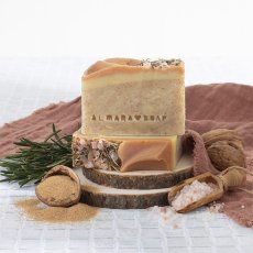 Almara Soap tuhé mýdlo Peeling Walnut