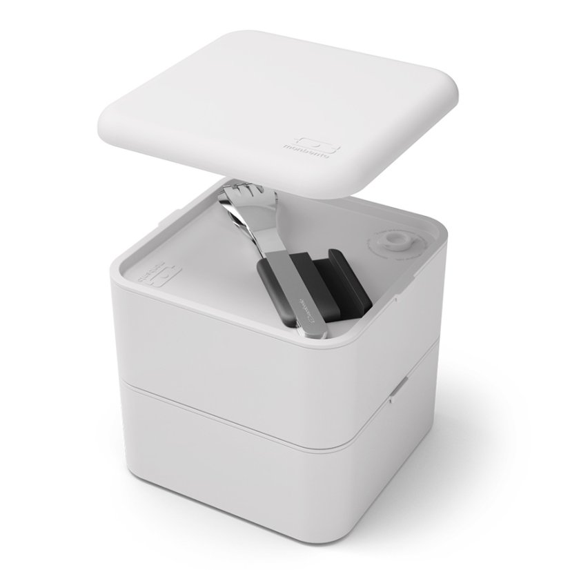 Monbento nerezový cestovní příbor Slim Box