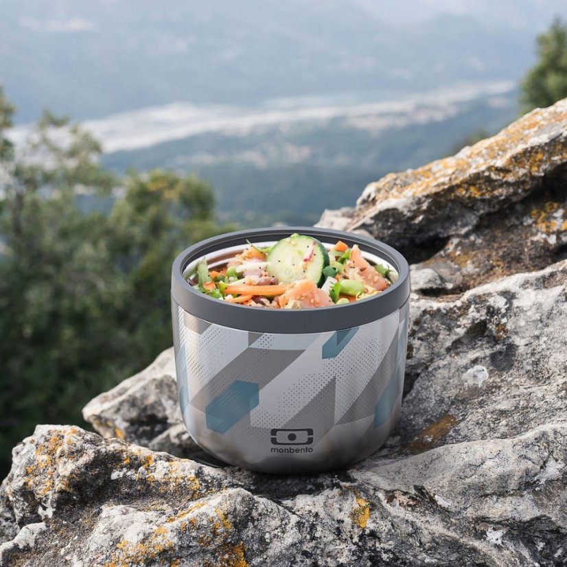 Monbento Nerezový termobox na jídlo Element Graphic