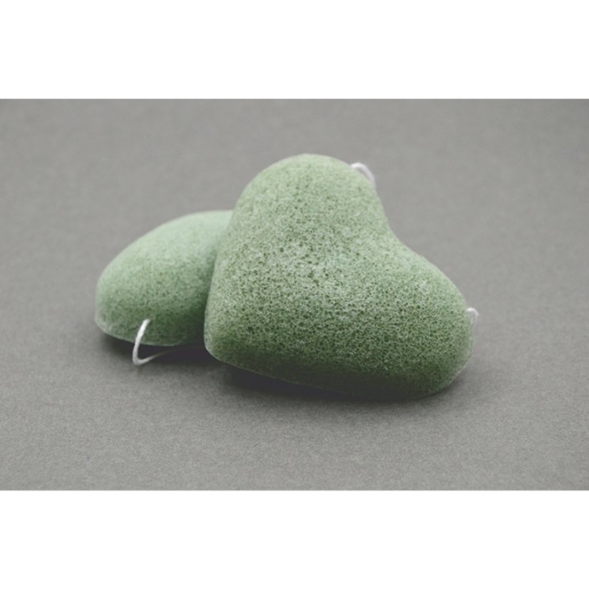 Konjac přírodní pleťová houbička Zelený čaj