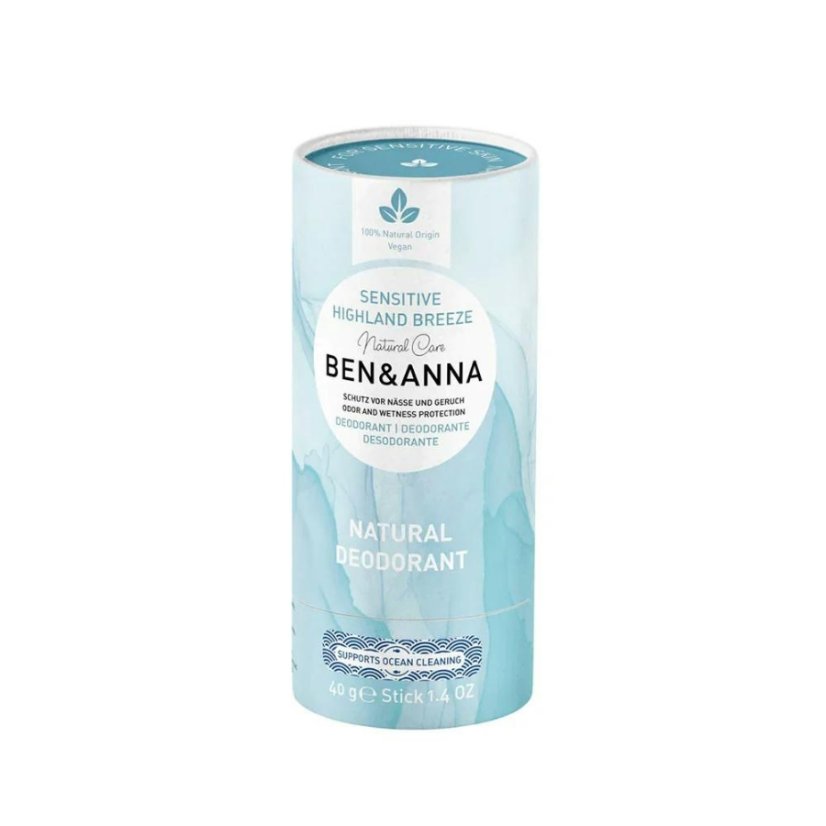 Ben & Anna Tuhý deodorant Sensitive Horský vánek 40 g