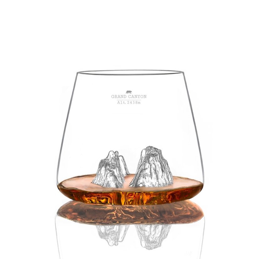 Alaskan Maker designové sklenice na whisky Grand Canyon & Matterhorn