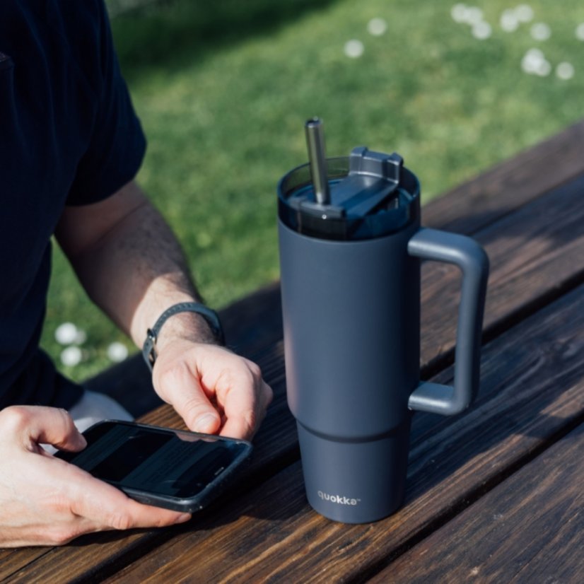 Quokka Termohrnek Stream s brčkem 950ml