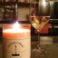 Aromka vonná sójová svíčka v láhvi od vína Rosé