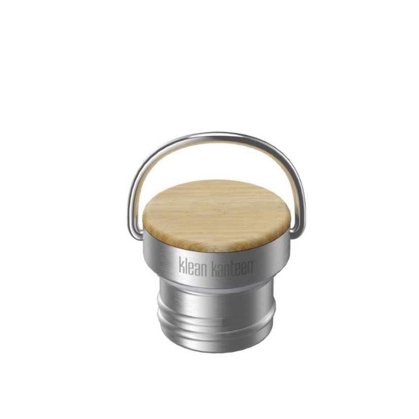 Klean Kanteen Nerezová termoska Rise s bambusovým víčkem 473ml