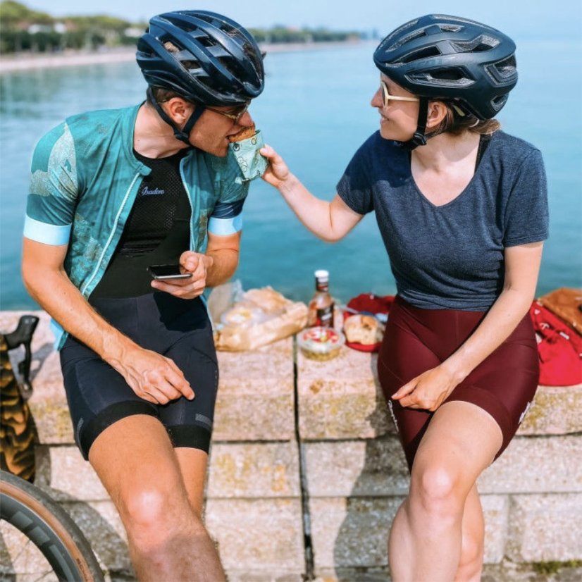 Včelobal voskované bavlněné ubrousky DUO Cyklisté