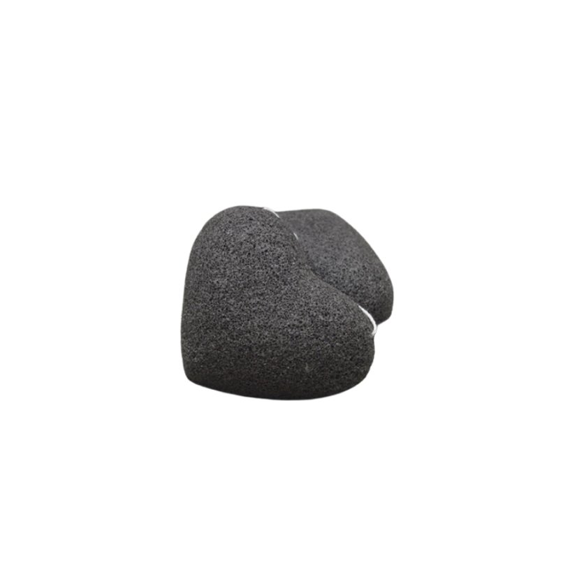 Konjac přírodní pleťová houbička Černé aktivní bambusové uhlí