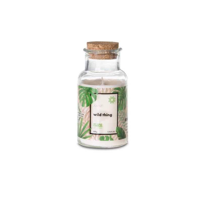 We Love Candles veganská vonná svíčka Wild Thing