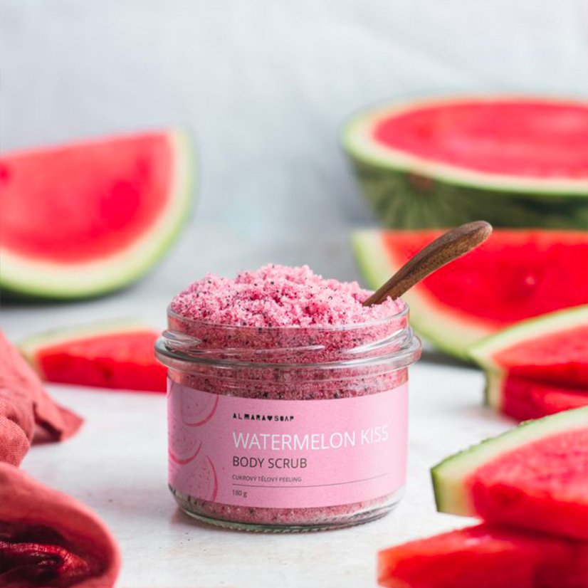 Almara Soap Přírodní scrub na tělo Watermelon Kiss