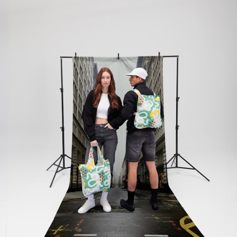 Notabag Skládací nákupní taška Tote Design