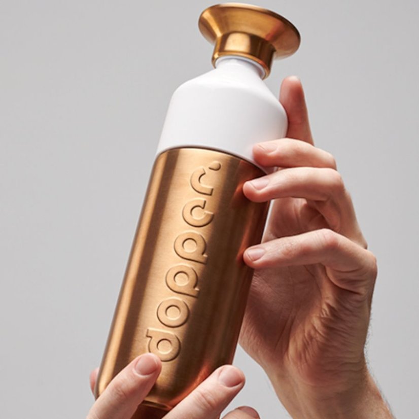 Dopper Metalická nerezová láhev na pití 800ml