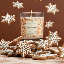 Vontree Candle Vánoční sójová vonná svíčka Perníček