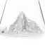 Alaskan Maker křišťálová karafa na vodu Matterhorn