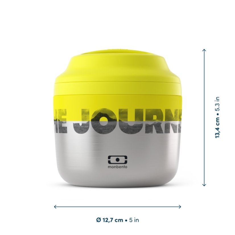 Monbento Nerezový termobox na jídlo Element Graphic
