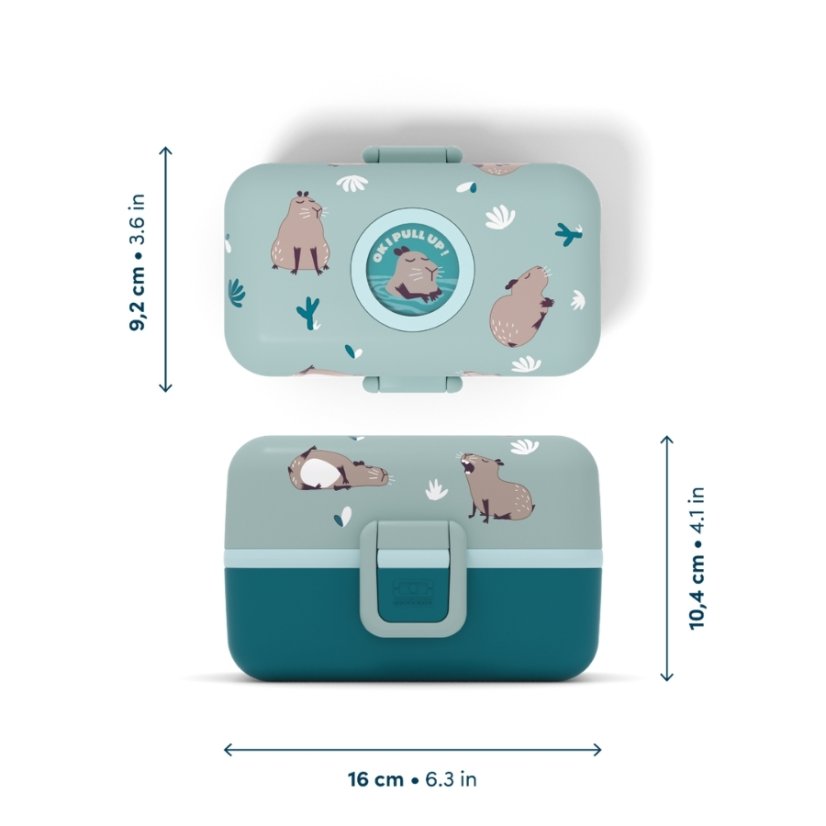 Dětský obědový bento box na jídlo Tresor Graphic Monbento