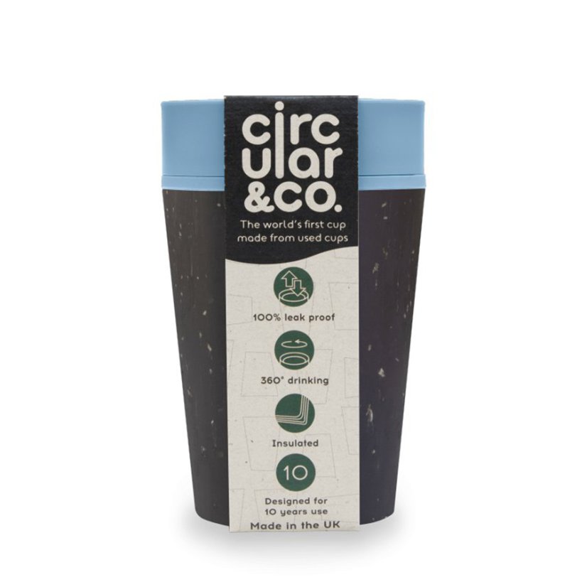 Circular & Co. recyklovaný kelímek na kávu 227 ml