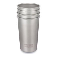 Klean Kanteen Sada nerezových pohárků 4 x 473 ml