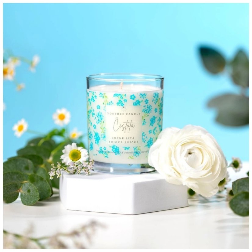 Vontree Candle Sójová vonná svíčka Čistota
