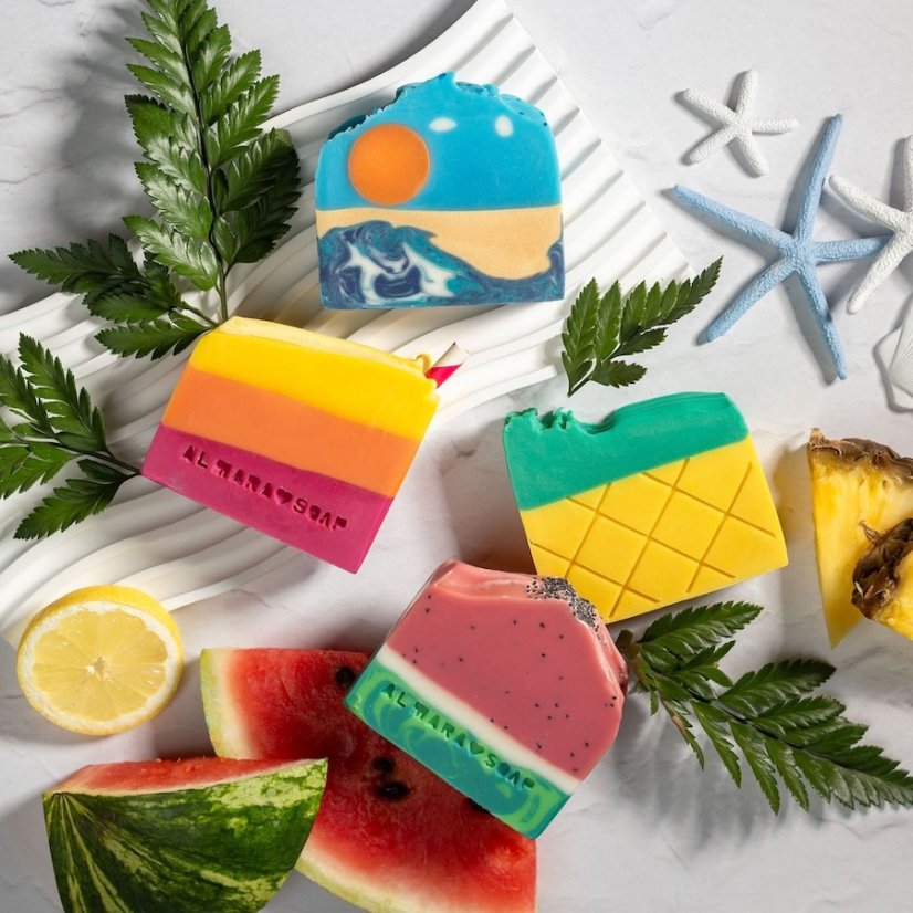 Almara Soap tuhé mýdlo Lemonade