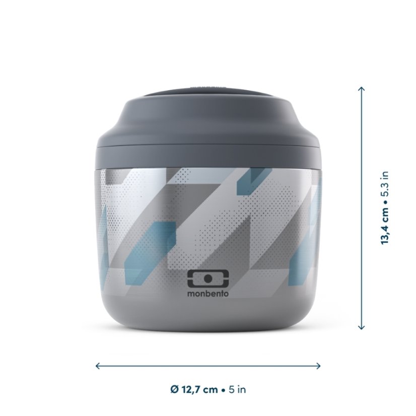 Monbento Nerezový termobox na jídlo Element Graphic