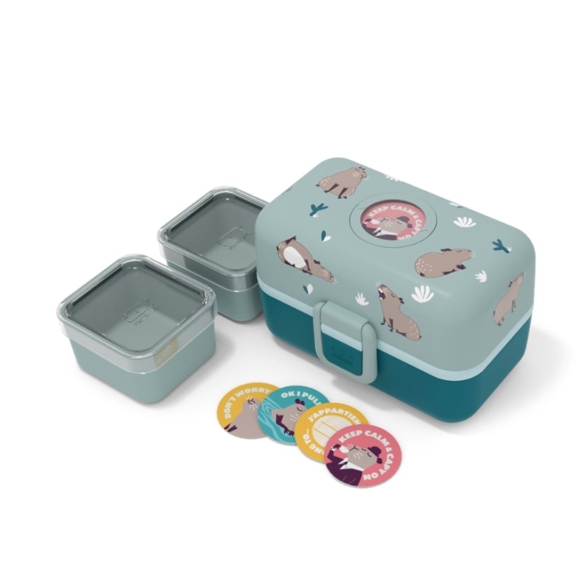 Dětský obědový bento box na jídlo Tresor Graphic Monbento