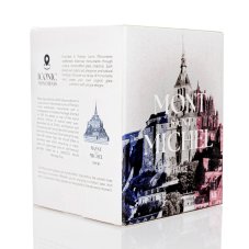 Alaskan Maker Designová křišťálová sklenice Monument Mont Saint Michel
