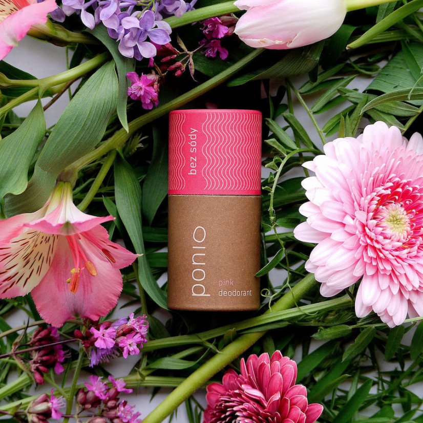 Ponio přírodní tuhý deodorant Pink