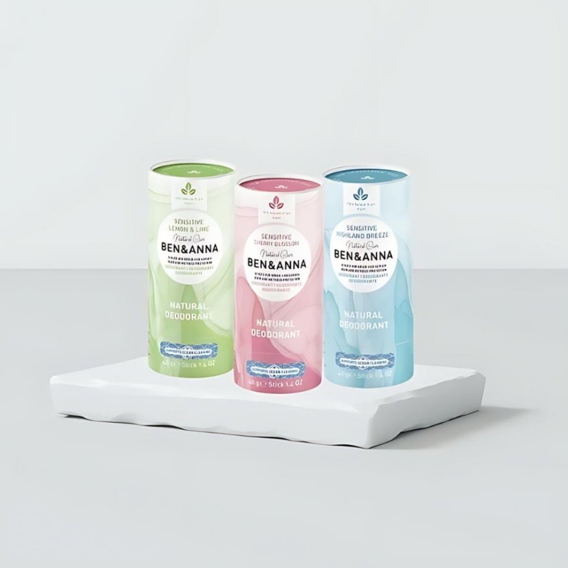 Ben & Anna Tuhý deodorant Sensitive Citrón a limetka 40g