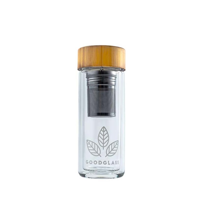 GoodWays skleněná termoska s infuzérem GoodGlass Thermo