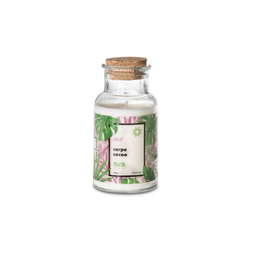 We Love Candles veganská vonná svíčka Carpe cocoa
