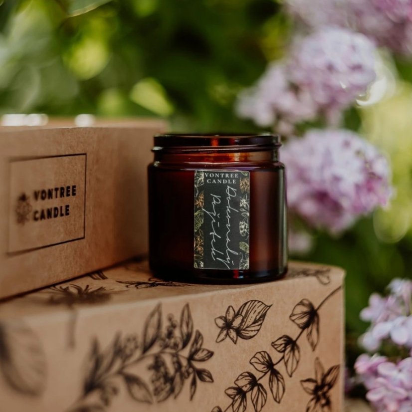 Vontree Candle Sójová vonná svíčka Dokonalý požitek 60 ml