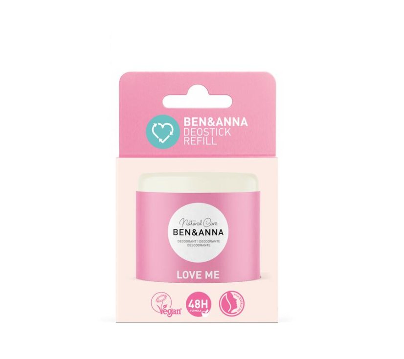 Ben & Anna Refill tuhý deodorant Love Me 40g