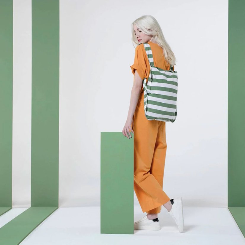 Notabag Skládací taška a batoh Original Stripes