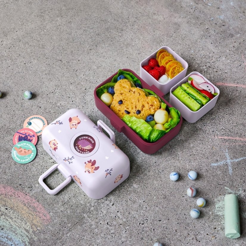 Dětský obědový bento box na jídlo Tresor Graphic Monbento