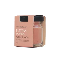 Almara Soap Přírodní maska na obličej Pink Face