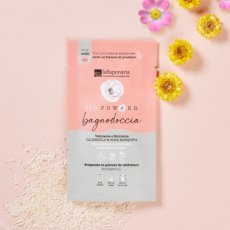 LaSaponaria jemný vyživující sprchový gel v prášku Měsíček a růže 25g